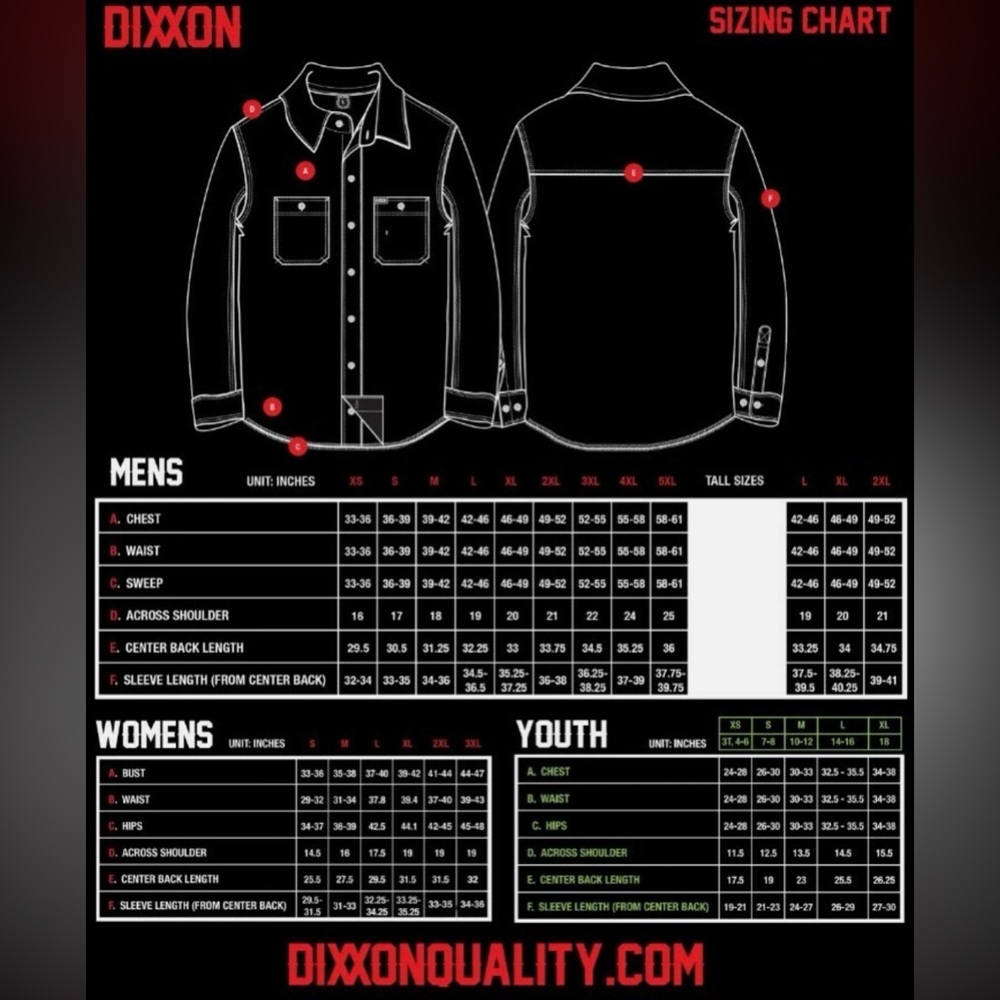 DIXXON “WorkForce” Men's 3XL Black Button Down Shirt - Picture 4 of 4
